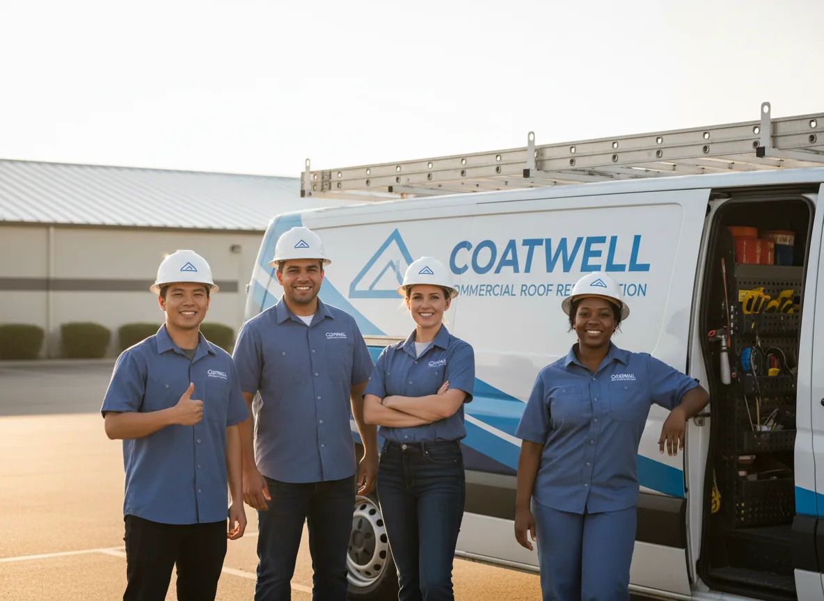 Commercial roof coating company in Dunmor, KY